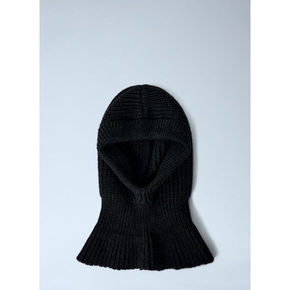 Lemaire Men Knitted Wool-Blend Hood